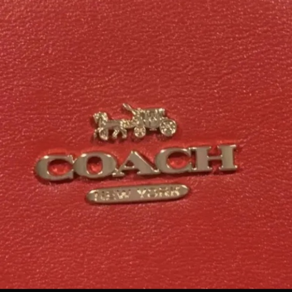 Coach Strawberry Coin Purse Mini Crossbody Bag - Picture 6 of 8